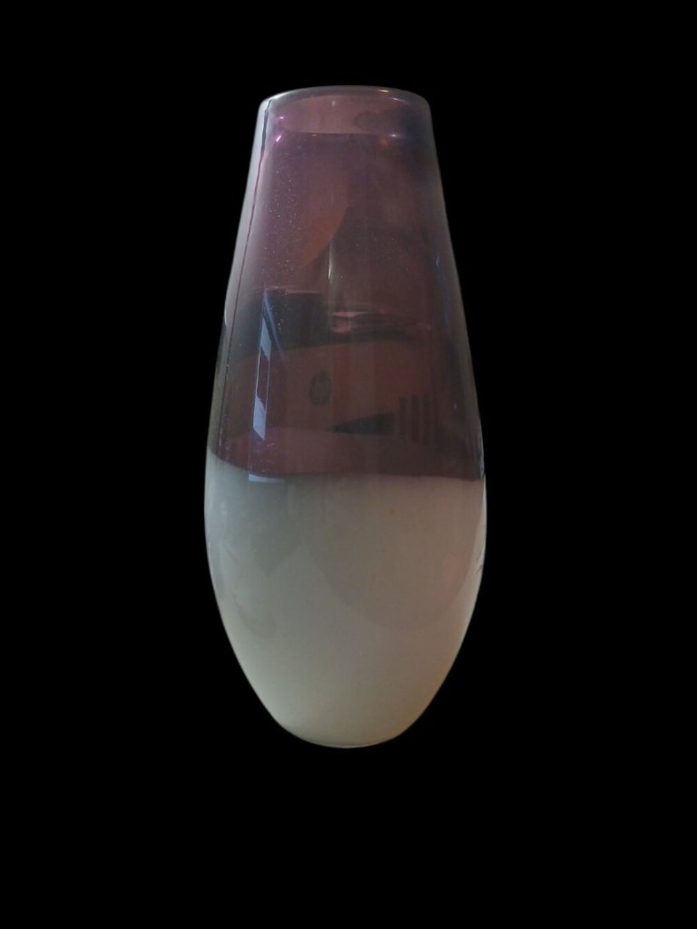 Two Tone Glass Vase
